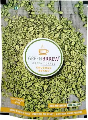 GreenBrrew Crushed Coffee Beans (200 g) GreenBrrew Crushed Coffee Beans (200 g)